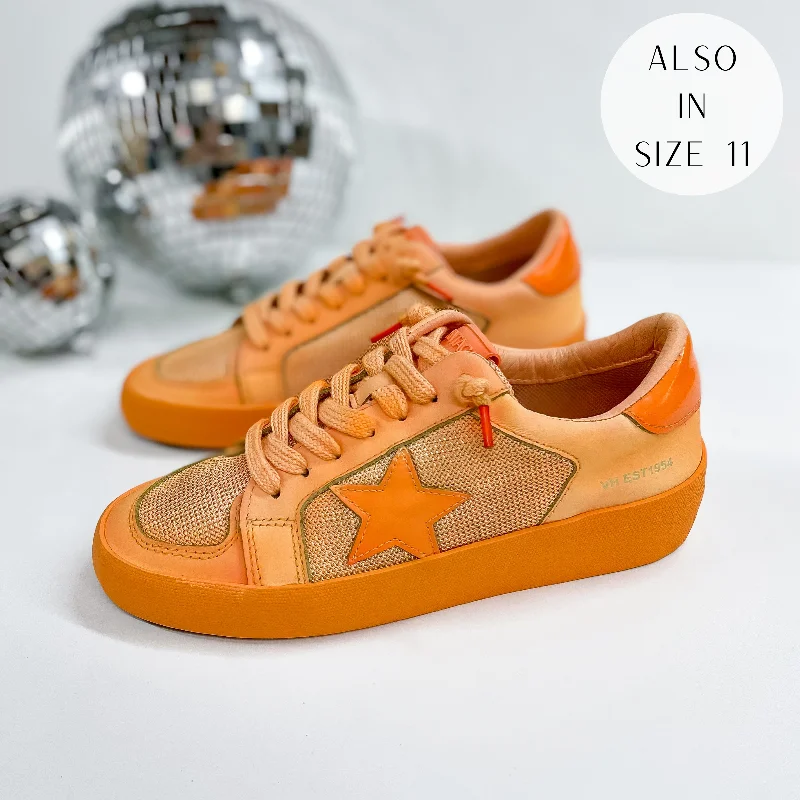 Fashionable And Fashionable Last Chance Size 6 | Vintage Havana | Extra Dip Dye Sneakers in Orange