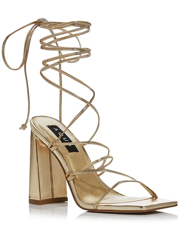Fashion And Simplicity Leah  Womens Dressy Slip on Heels