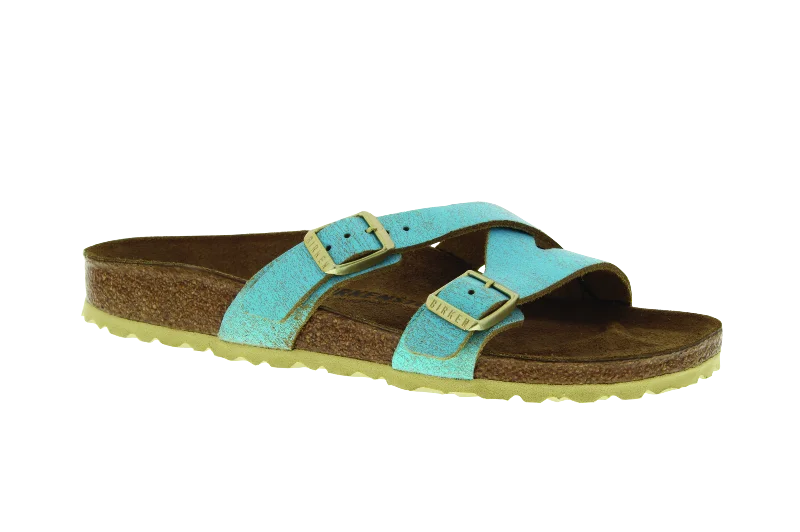 Fashion Innovation Birkenstock Yao Washed Metallic
