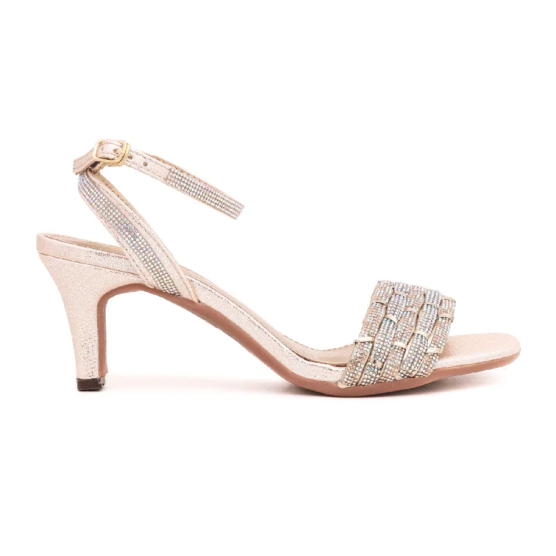 Classic Series Golden Fancy Bridal Sandal FN5700