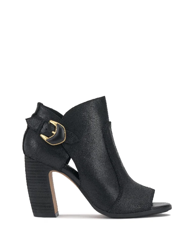 Floral Prints Bernida Buckle Strap Bootie