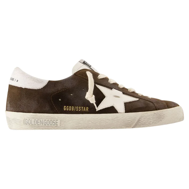 Fashion Classic Super Star Sneakers - Golden Goose Deluxe Brand - Leather - Brown