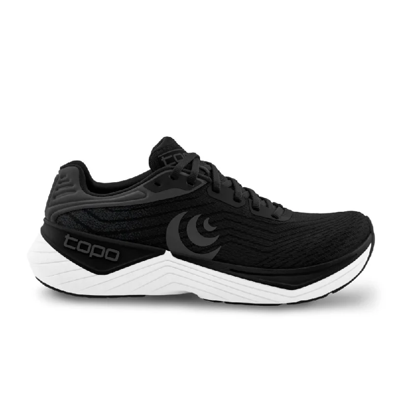 Luxury Customization Topo Athletic Women's Ultrafly 5 Wide Width - Black/White