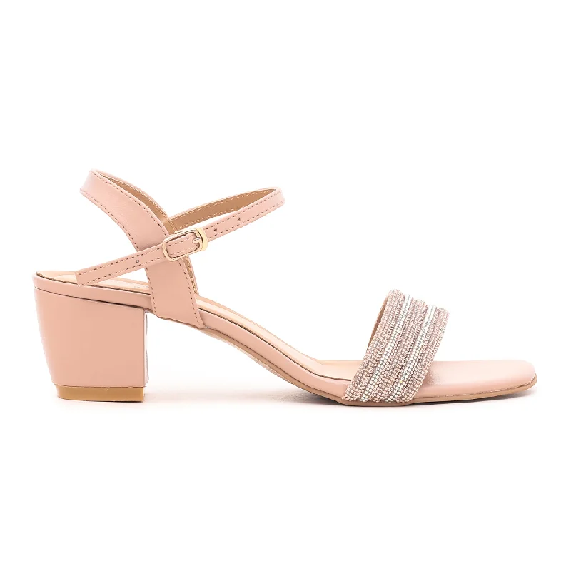 High-end Sense Pink Fancy Sandal FN5571