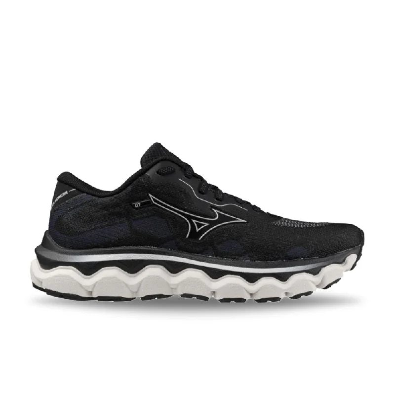 Exquisite Details Mizuno Women's Wave Horizon 7 - Black/Nimbus Cloud