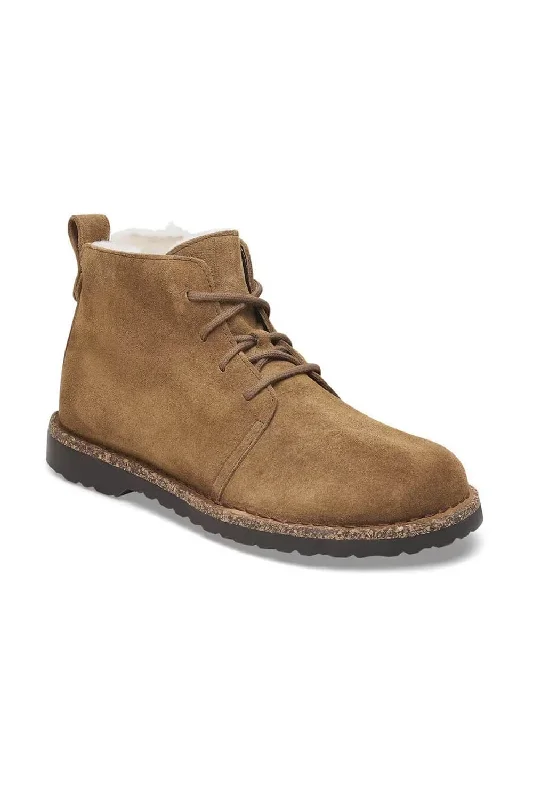Goddess Style Birkenstock Uppsala Mid Shearling Boots for Women in Dark Tea | 1028086 Goddess Style Birkenstock Uppsala Mid Shearling Boots for Women in Dark Tea | 1028086