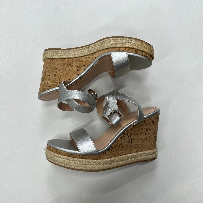 Fashionable Inner Wear Shoes Heels Espadrille Wedge By ZBY  Size: 8