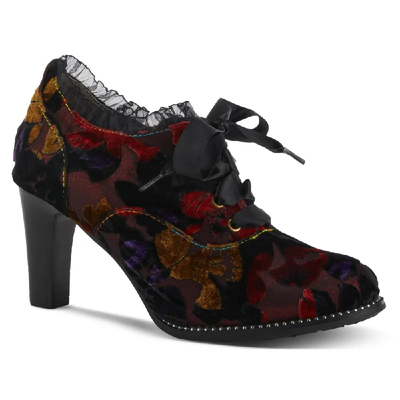 Sweet Breath L`Artiste By Spring Step Pritz Bordeaux Multi Leather Shootie (Women's)