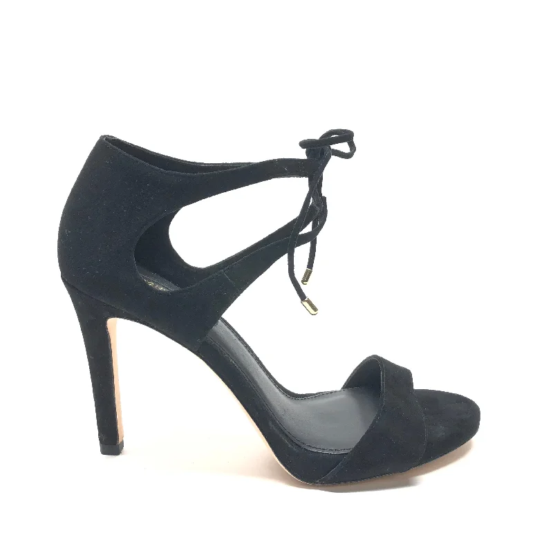 Fashionable And Fashionable Black Shoes Heels Stiletto Antonio Melani, Size 7.5