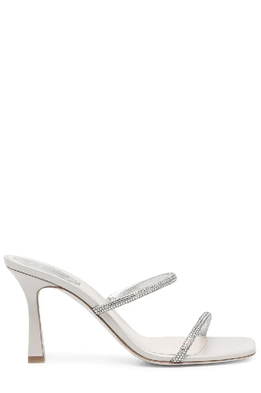 High-end Fashion Bessie Crystal Sandals