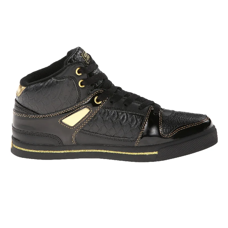 Comfortable Mind Gotta Flurt Women's Hip Hop 2 Black/Gold Hip Hop Fashion Sneaker