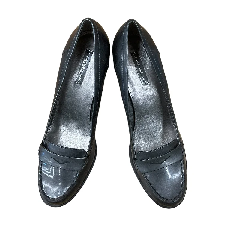 Elegant Series Grey Shoes Heels Block Bandolino, Size 11
