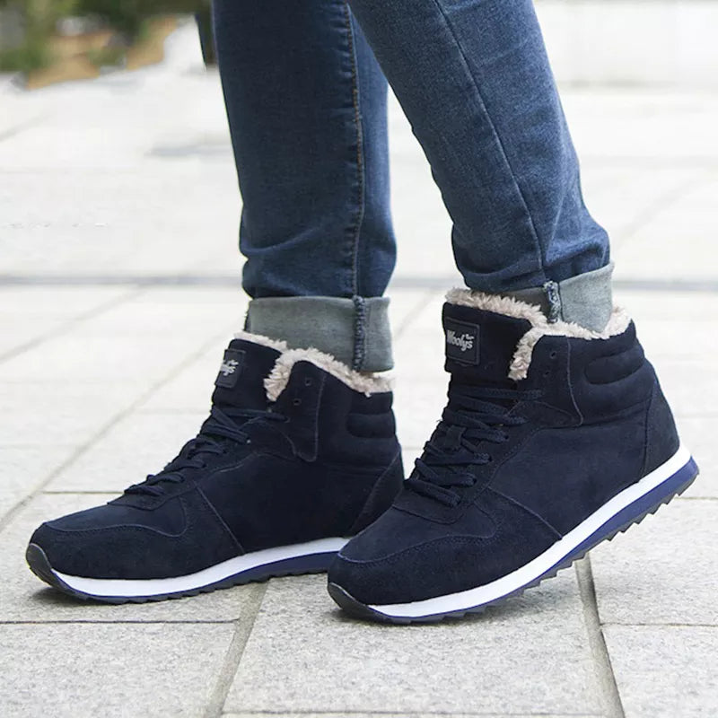 Floral Prints Women Ankle Snow Boots
