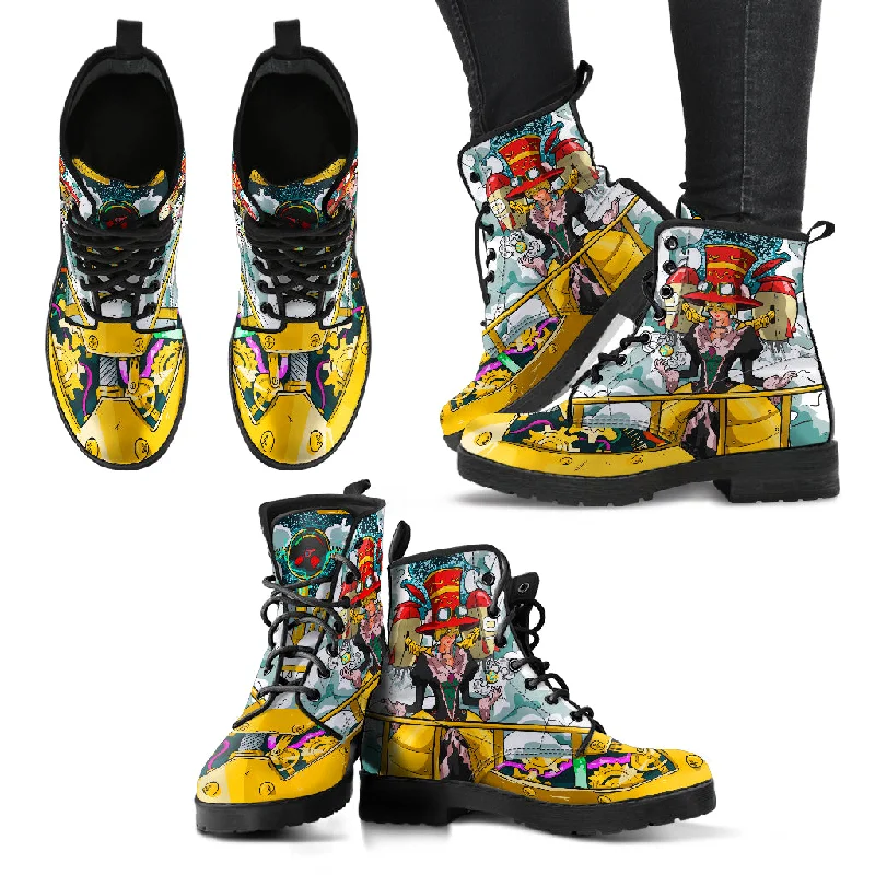 Sweet Breath LADY STEAM PUNK BOOTS - FREE SHIPPING WORLDWIDE
