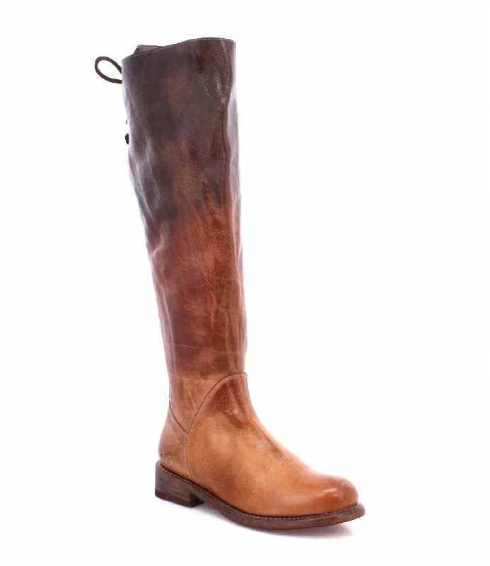 Youthful Vitality Manchester Knee Boot In Cold Brew