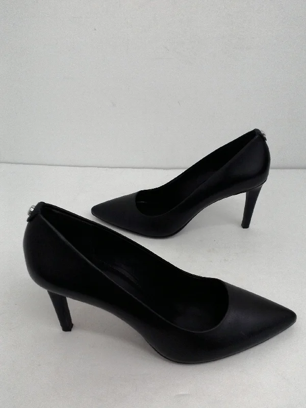 Sports Series Michael Kors Women's Black Leather Pumps Size 7.5 M