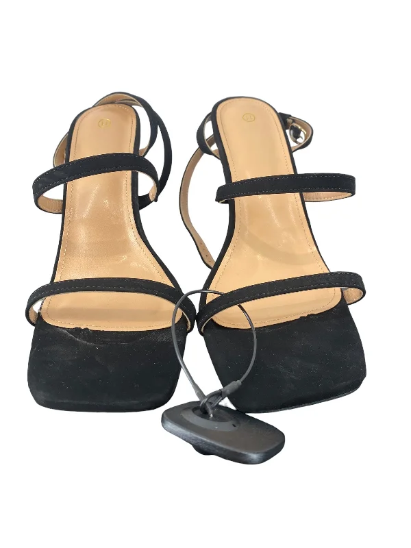 High-end Customization Black Shoes Heels Stiletto Clothes Mentor, Size 11