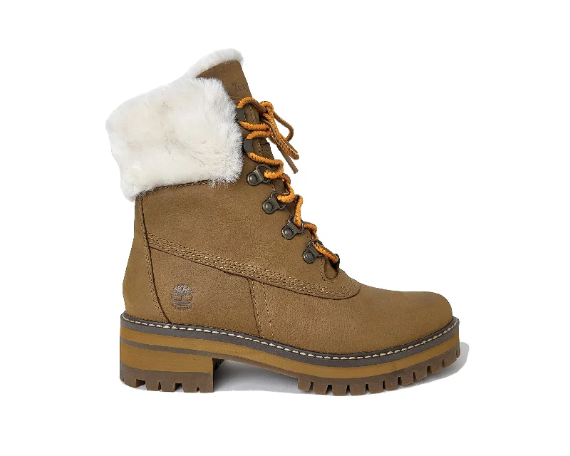 High Street Fashion Women`s Courmayeur Valley 6IN WTPF Faux-Fur Boots