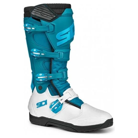 Elegant Wear Sidi X-Power SC LEI Ladies CE Boots White / Petrol