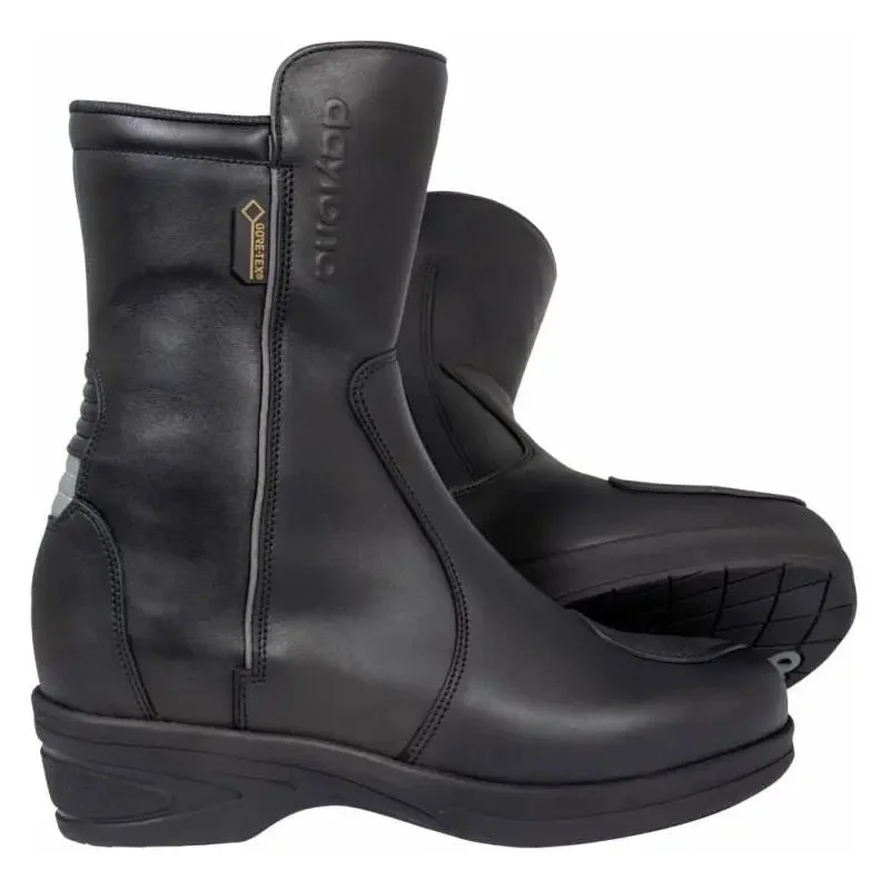 Fresh And Capable Daytona SL Pilot Ladies Leather Boots Black