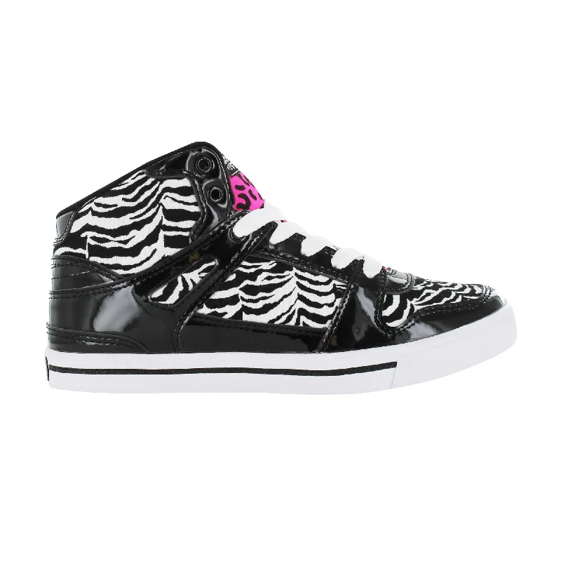 Classic Series Gotta Flurt Women's Hip Hop VI Black/White/Hot Pink Fashion Dance Sneaker