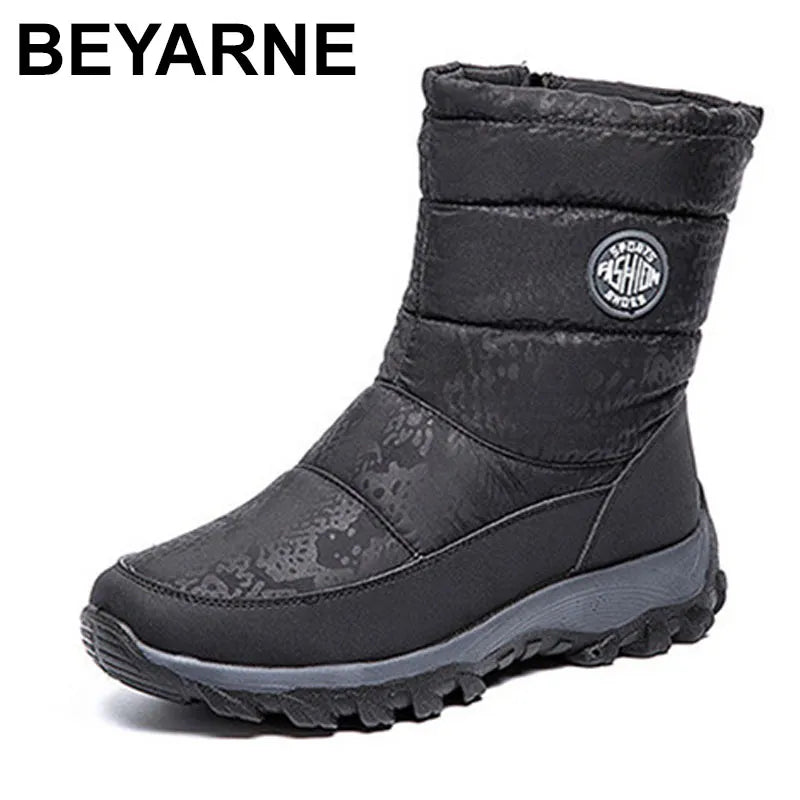 Artistic Temperament Women Waterproof Non-Slip Boots