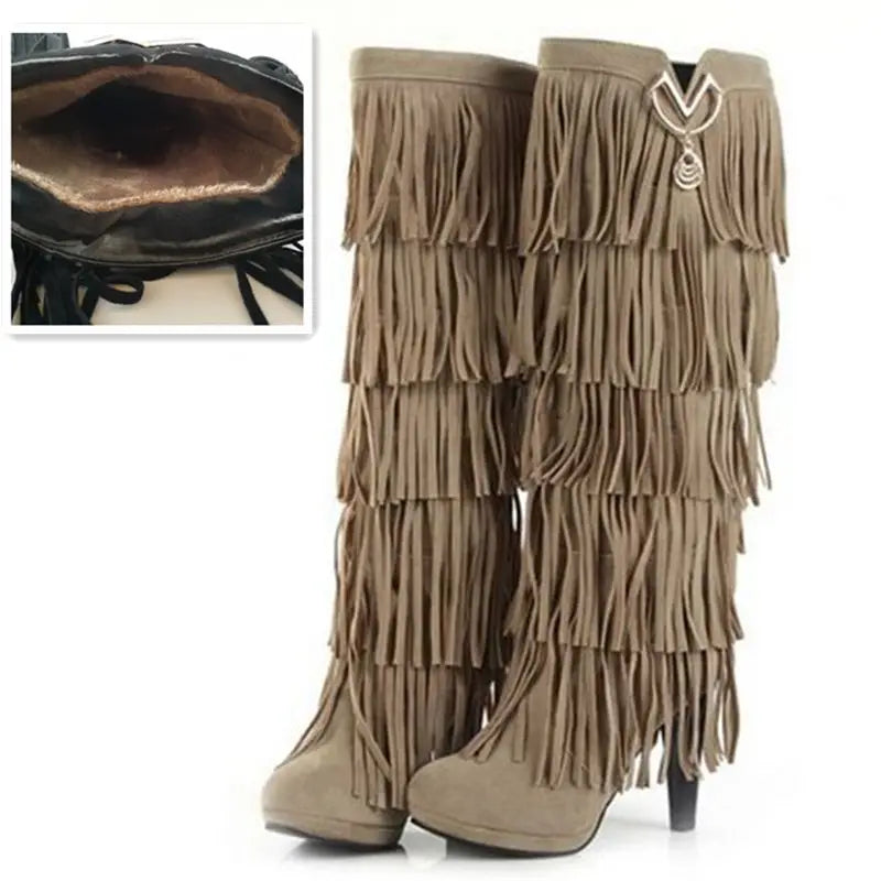 Beige fur
