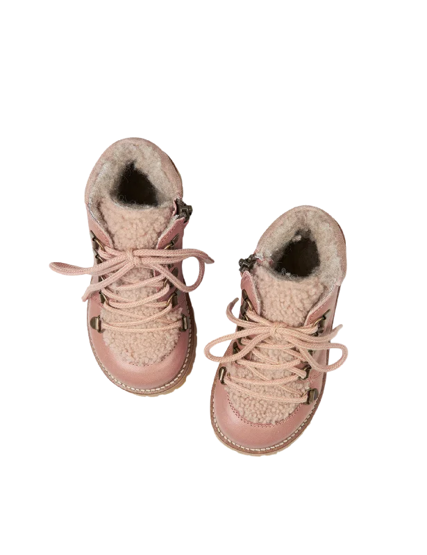Personal Design Classic Winter Boot - Soft pink