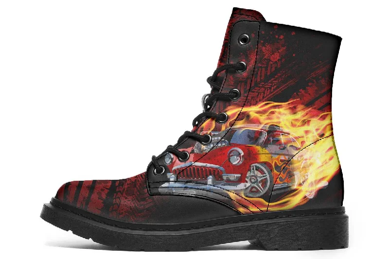 Minimal Style Flaming Hot Ride