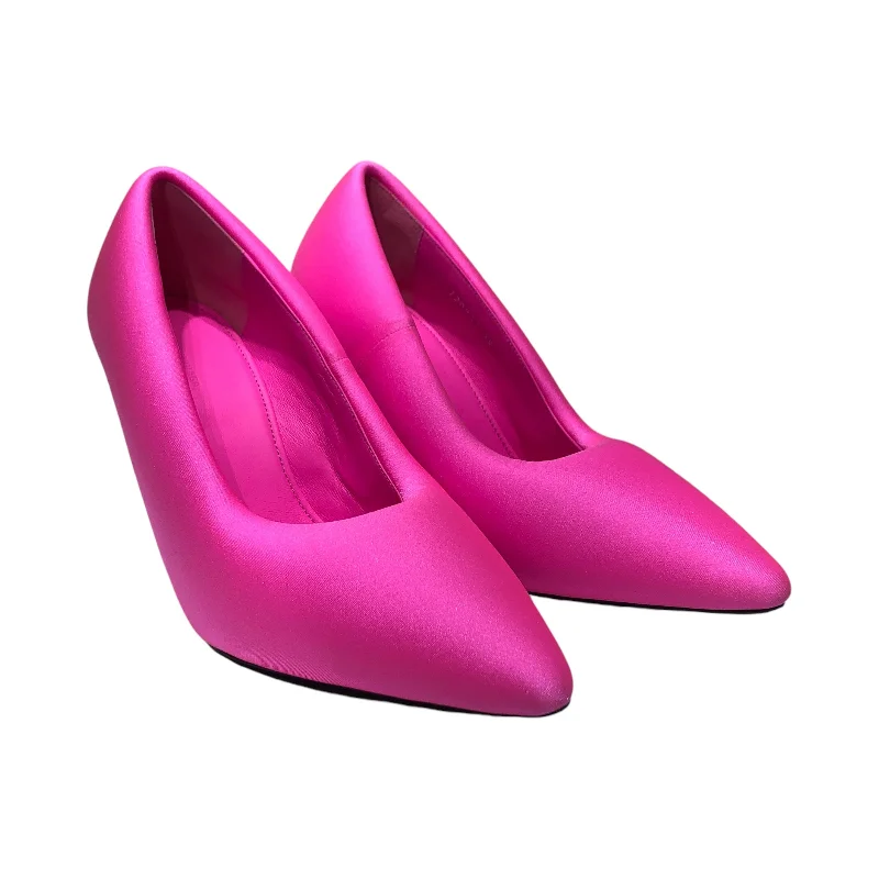 Classic Series BALENCIAGA/Heels/EU 38/PNK/padded pumps