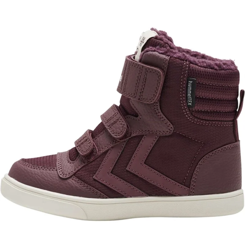Fashion And Simplicity Hummel Stadil Super Poly Boot Recycled Tex JR Windsor Wine Boots