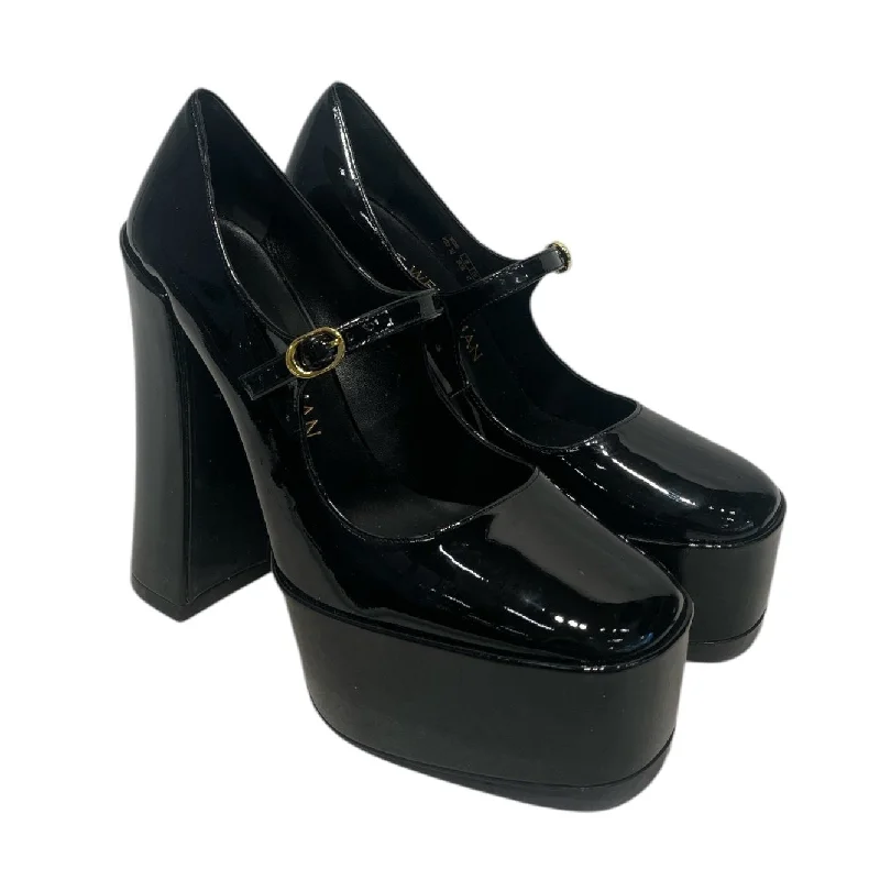 Exquisite Embroidery STUART WEITZMAN/Heels/US 10.5/Leather/BLK/Stuart Weitzman Pumps Exquisite Embroidery STUART WEITZMAN/Heels/US 10.5/Leather/BLK/Stuart Weitzman Pumps