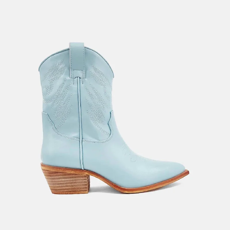 Luxury Style Zahara Boot In Blue