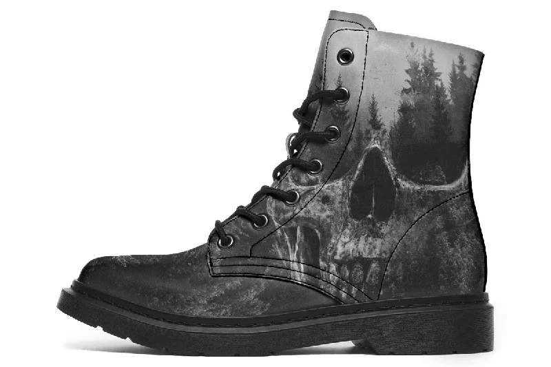 Elegant Design Skull And Fir
