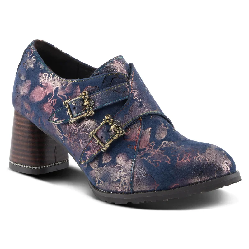 Sports And Leisure L'artiste By Spring Step Maisiana Navy Multi Suede Pump (Women's)