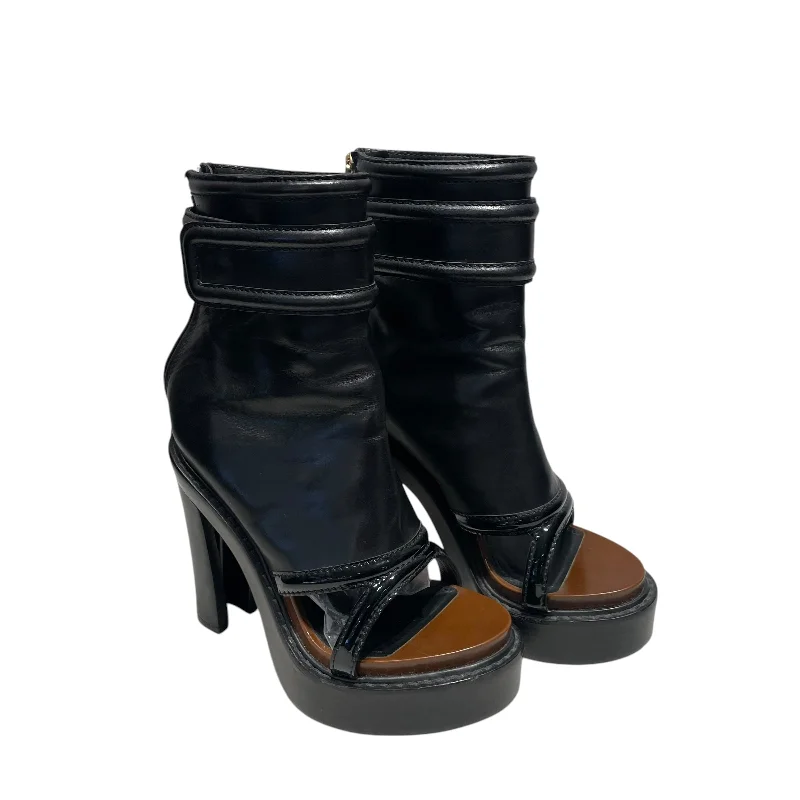 Youthful Vitality GIVENCHY/Heels/EU 37.5/Leather/BLK/riding heels