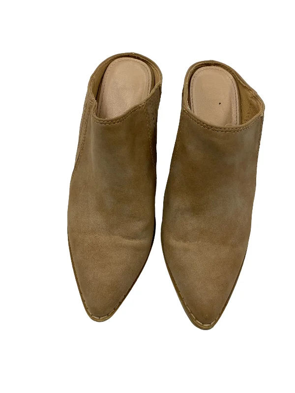 High-end Customization Shoes Heels Block By Cmc  Size: 5.5