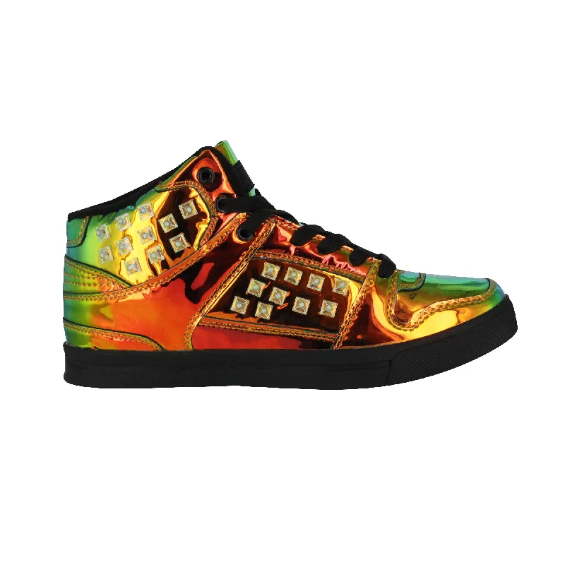 Printed Patterns Gotta Flurt Women's Hip Hop HD III Gasoline/Black Fashion Sneaker
