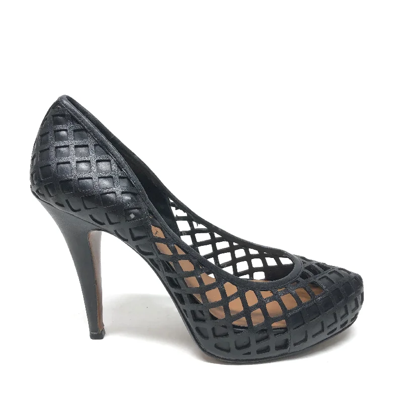 High-end Design Black Shoes Heels Stiletto Clothes Mentor, Size 7