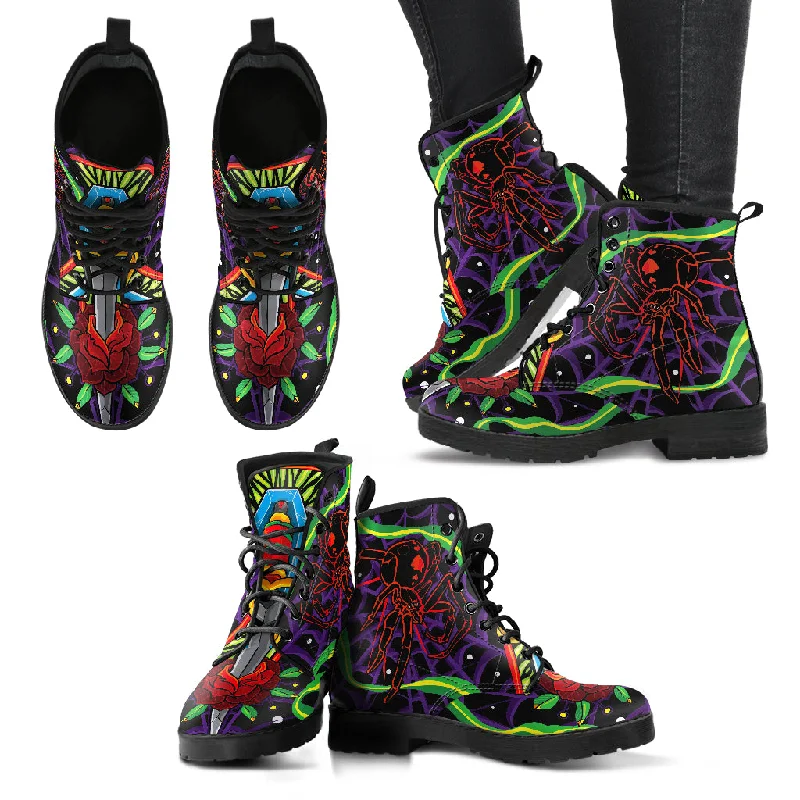 Elegant Series DARK SPIDER BOOTS - FREE SHIPPING WORLDWIDE