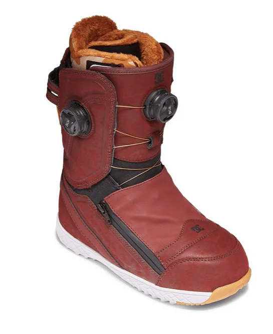 Fresh And Capable Womans DC MORA BOA  BOOTS - BURGUNDY - 2022