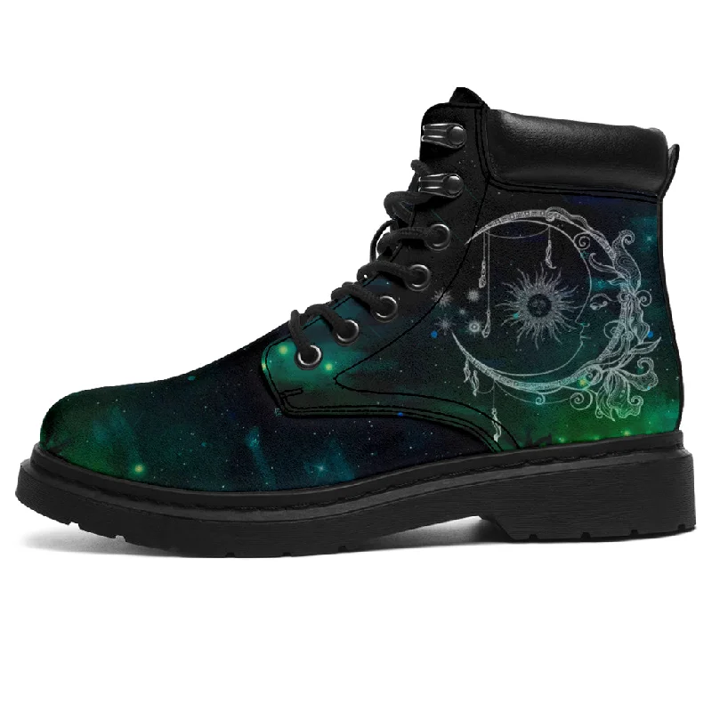 Exquisite Craftsmanship Sun and Moon All-Season Boots