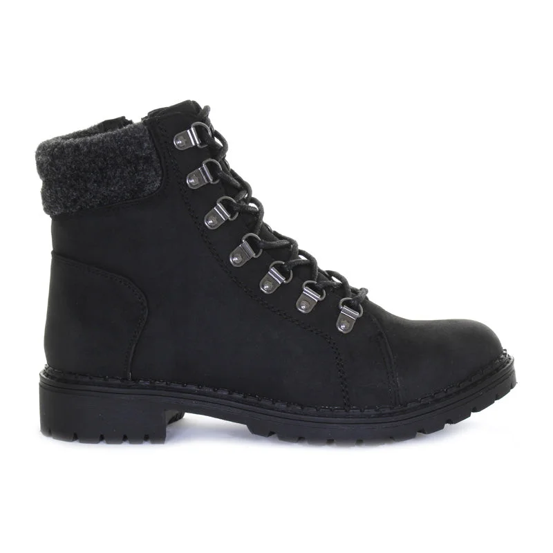 Sports Trend Womens Oshawa Lace Side Zip Boot