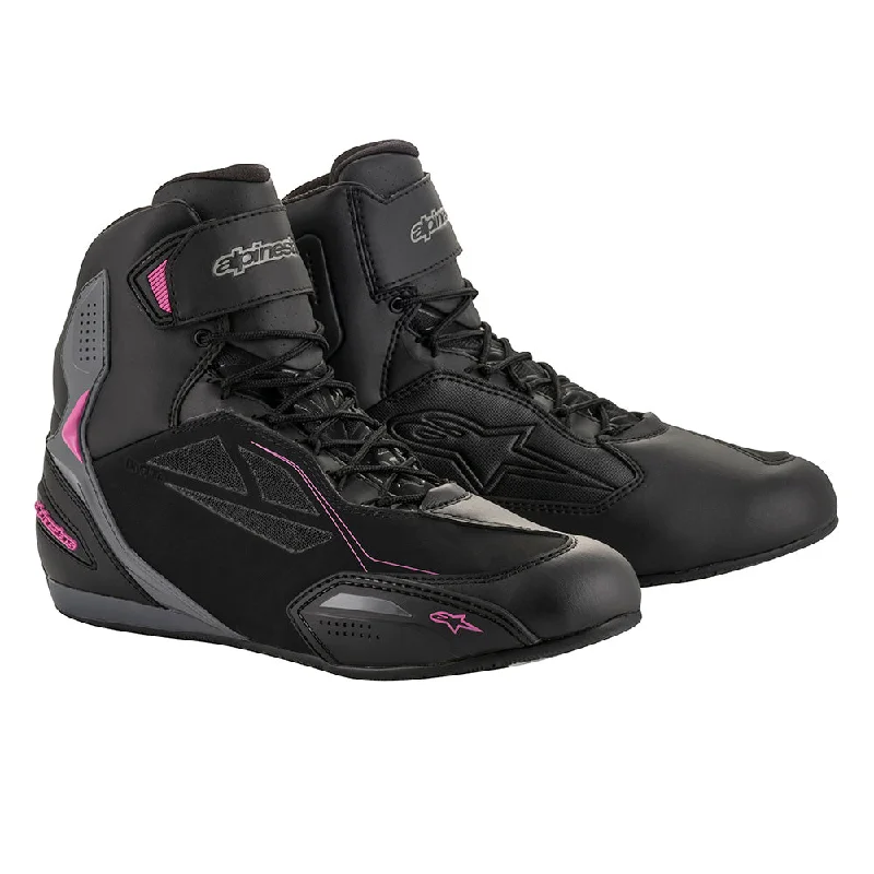 Body Design Alpinestars Stella Faster 3 Drystar Ladies Shoes Black / Dark Grey / Fuchsia Body Design Alpinestars Stella Faster 3 Drystar Ladies Shoes Black / Dark Grey / Fuchsia