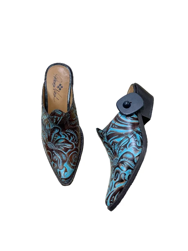 Fashionable Prints Shoes Heels Block By Patricia Nash  Size: 6.5