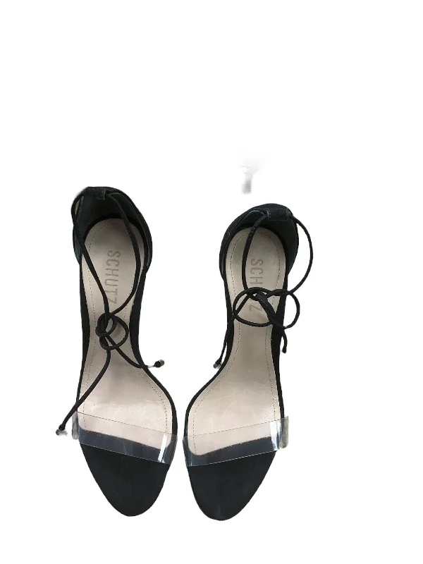 Editorial Design Black Shoes Heels Stiletto Clothes Mentor, Size 8