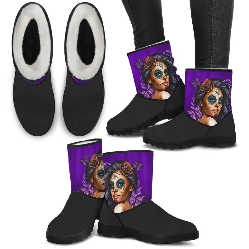 Minimal Classic CALAVERA FUR BOOTS - FREE SHIPPING WORLDWIDE