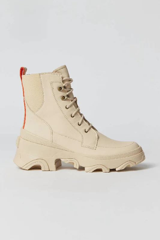 Celebrity Picks Brex Lace-Up Boot In Bleached Ceramic