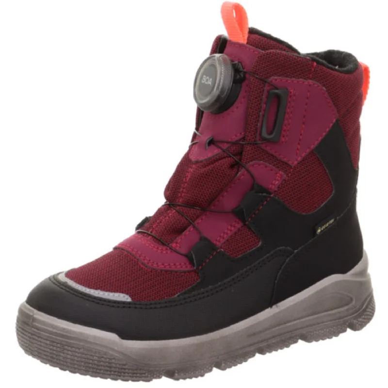 Fashion Wear Superfit Red/Black Mars Boots With Warm Lining