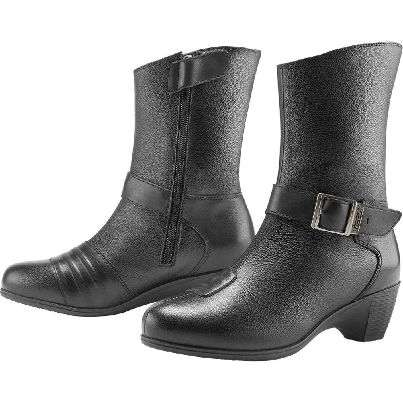 Retro Prints Icon Tuscadero Ladies CE Boots Black